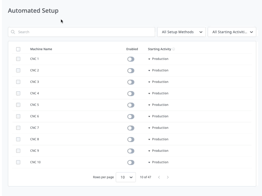 Bulk Enable Auto Setup GIF