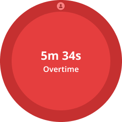 Setup timer overtime — exceeded expected time